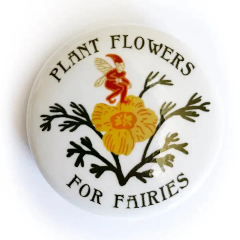 Plant Flowers For Fairies Pin