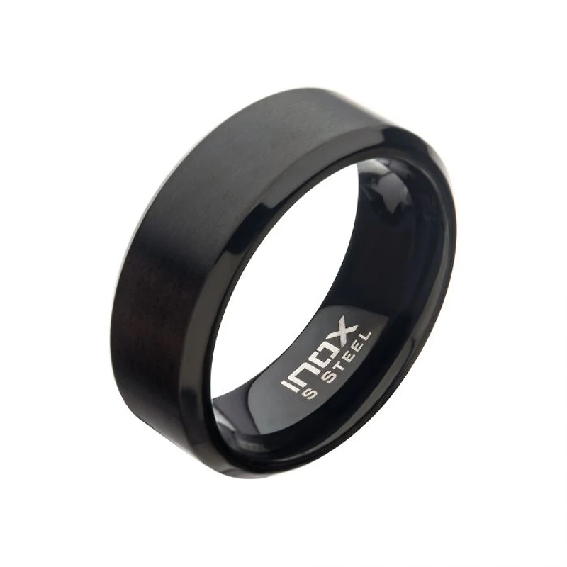 Matte Black Beveled 8mm