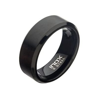Matte Black Beveled 8mm