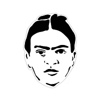 Frida Kahlo Vinyl Sticker