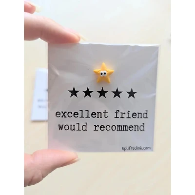Friendship Card - Excellent Friend Would Recommend