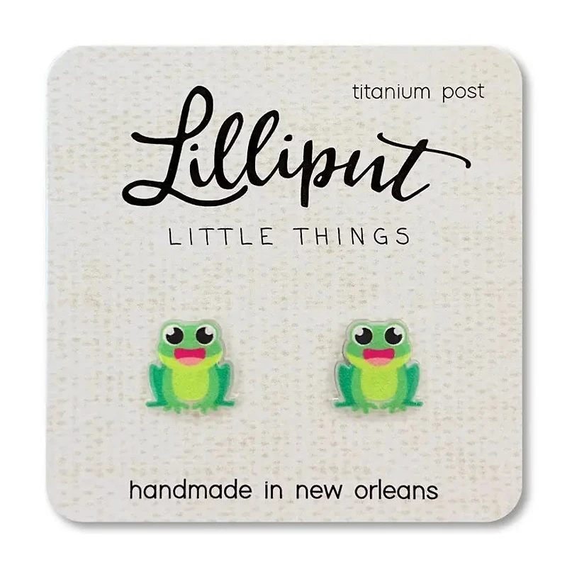 Frog Earrings