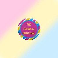 Pansexual The Future Is Pantastic Pin