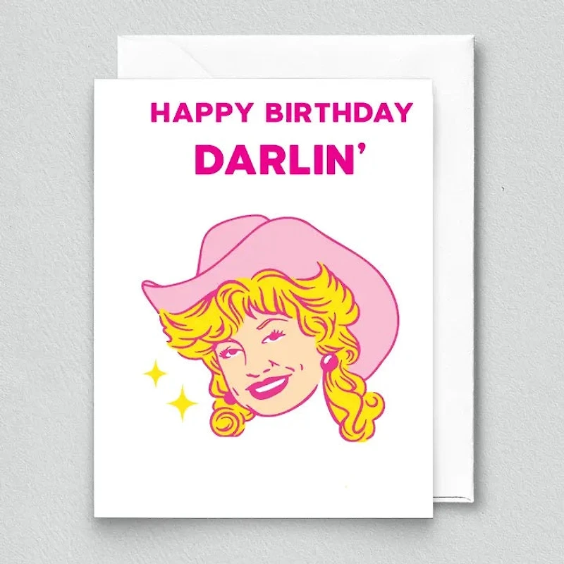 Dolly Happy Birthday Card (Dolly Parton)