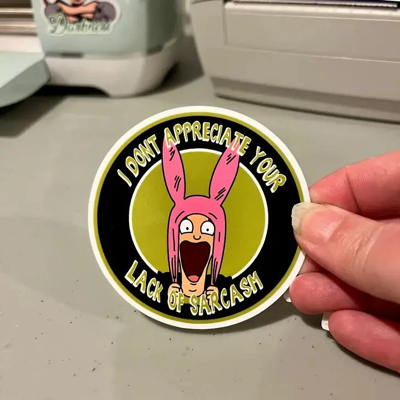 Louise Sarcasm Sticker