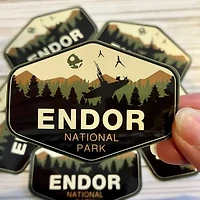 National Park Endor Vinyl Sticker