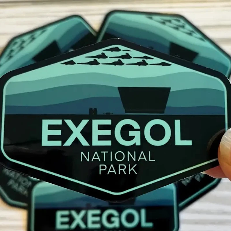 National Park Exegol Vinyl Sticker