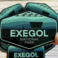 National Park Exegol Vinyl Sticker
