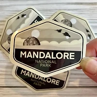 National Park Mandalore Vinyl Sticker