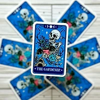 The Gardener Tarot Card Sticker