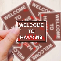 Welcome To Hawkins Stranger Things Inspired Vinyl Sticker