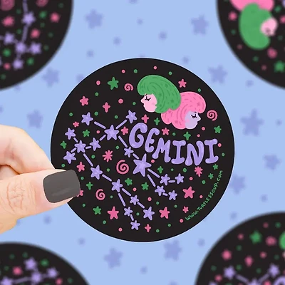 Gemini Constellaton Zokiak Sticker