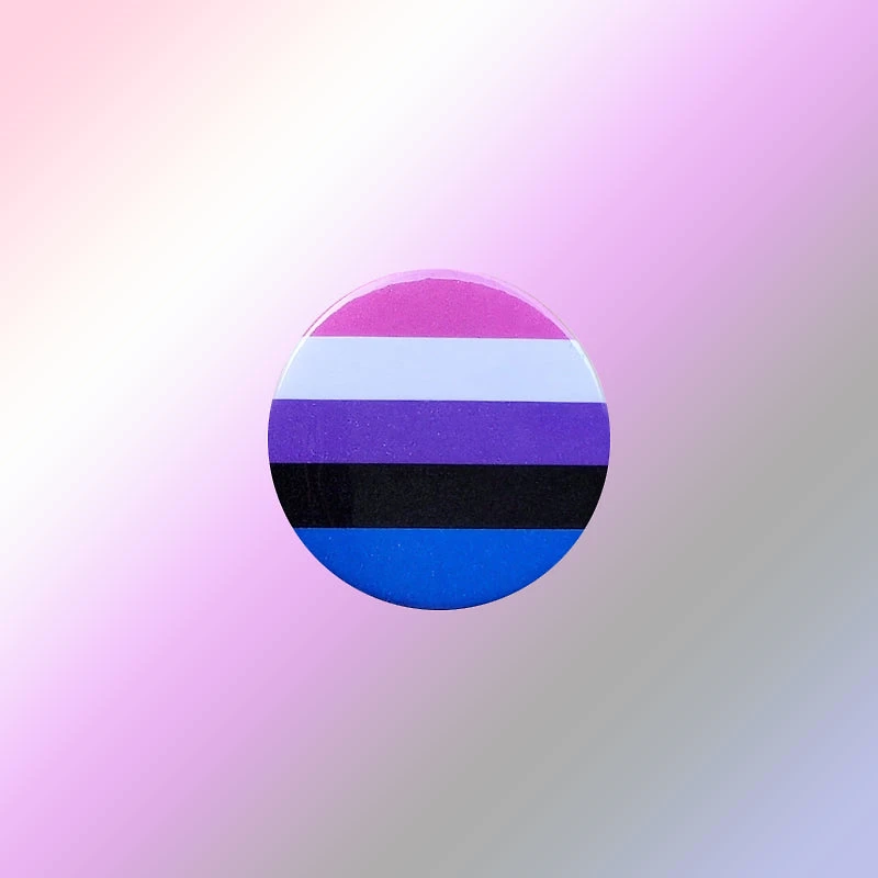 Genderfluid Flag Pin