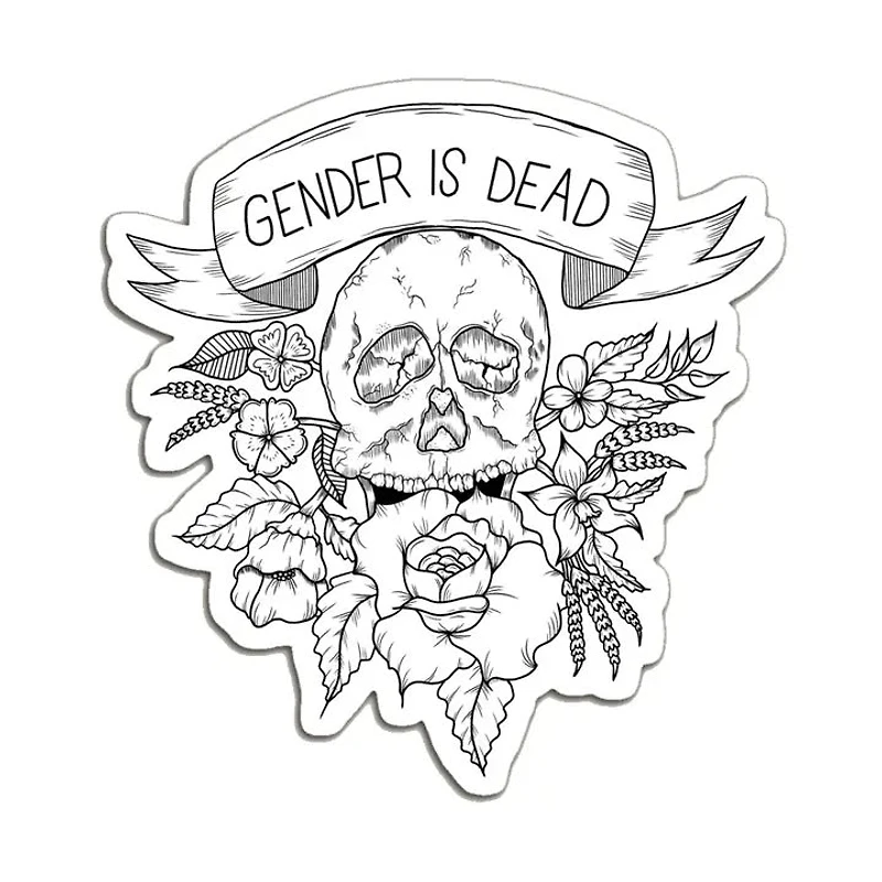 Gender Is Dead Sticker