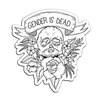 Gender Is Dead Sticker