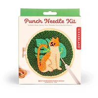 Cat Punch Needle Kit