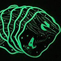 Glow in the Dark Screaming Possum Sticker