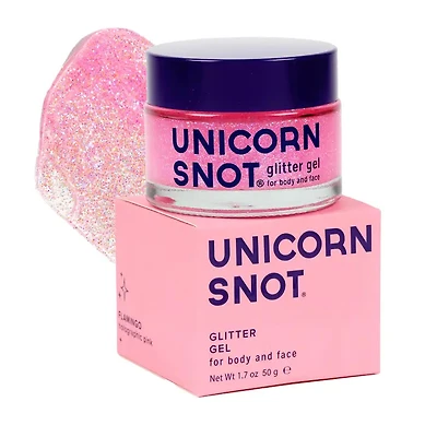 Original Glitter Gel | Flamingo-Pink | Body Glitter | Shiny