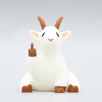 Goat Middle Finger Figurine