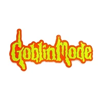 Goblin Mode Spooky Goosebumps Vinyl Sticker