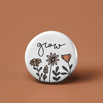 Grow Flower Button