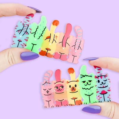 Cat Butts Hair Clip Set