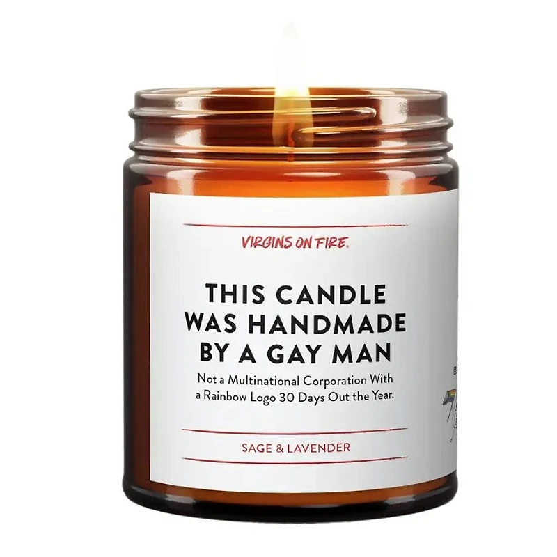 This Candle Was Made By A Gay Man