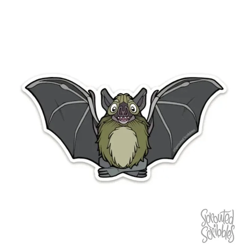 Happy Bat Sticker
