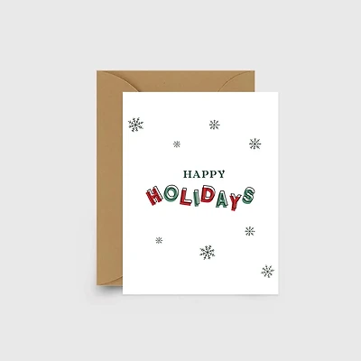 Happy Holidays Card