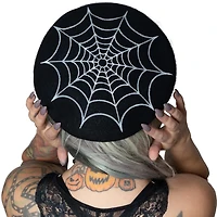 Black Web Beret