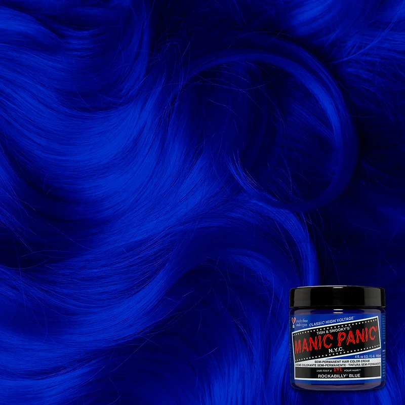 Rockabilly Blue Classic Cream