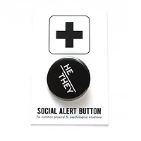 He They Button