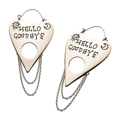 HELLO GOOD BYE PLUG HANGER