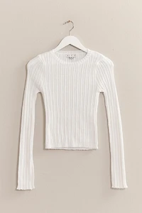 Long Sleeve Fitted Sweater