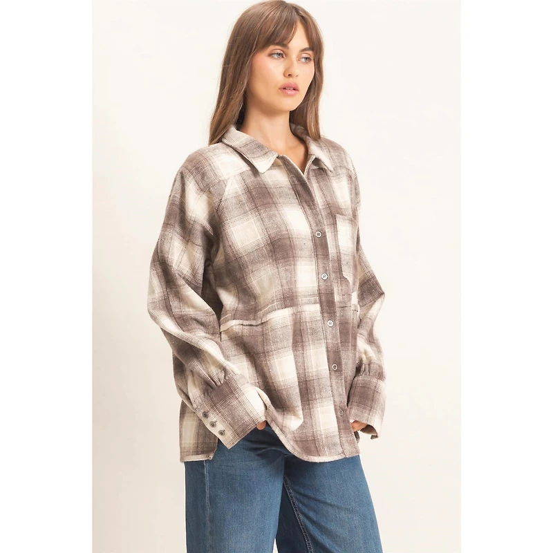 Plaid Flannel Shirt