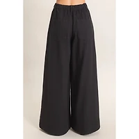 Wide-Leg High-Rise Pants