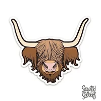Highland Cow Sticker