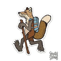 HIKING FOX STICKER
