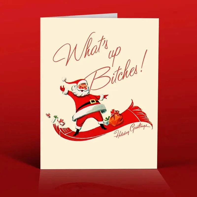 Santa Bitches Card
