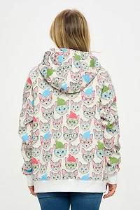 Cat Hat Hoodie