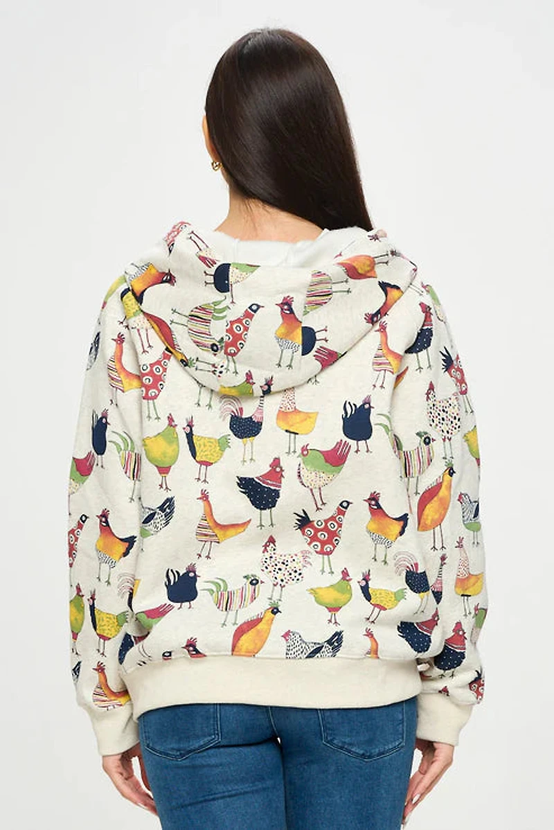Rooster Hoodie