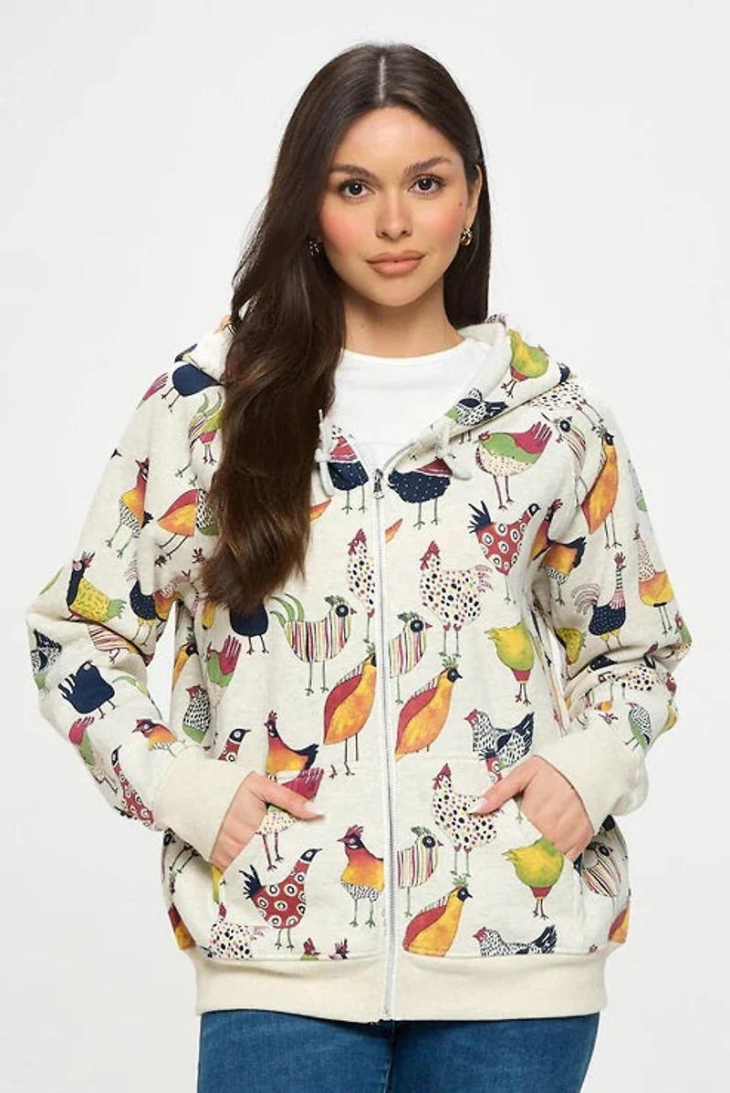 Rooster Hoodie