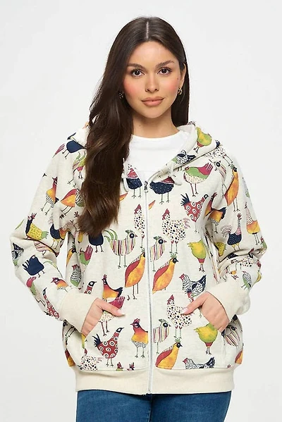 Rooster Hoodie