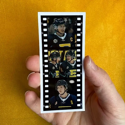 Hockey Boys Heated Rivalry Film Strip Sticker
