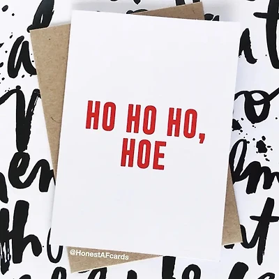 Ho Ho Ho Hoe Card