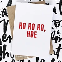 Ho Ho Ho Hoe Card