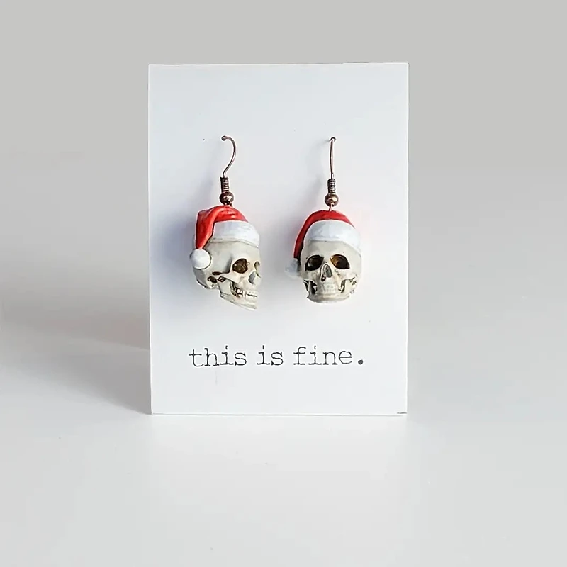 Ho Ho Ho No Mo Earrings