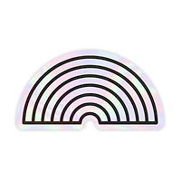 Holographic Rainbow Sticker
