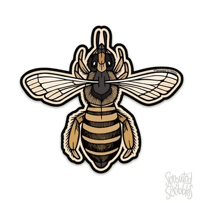 Honey Bee Sticker