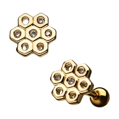 Honeycomb With Jewels